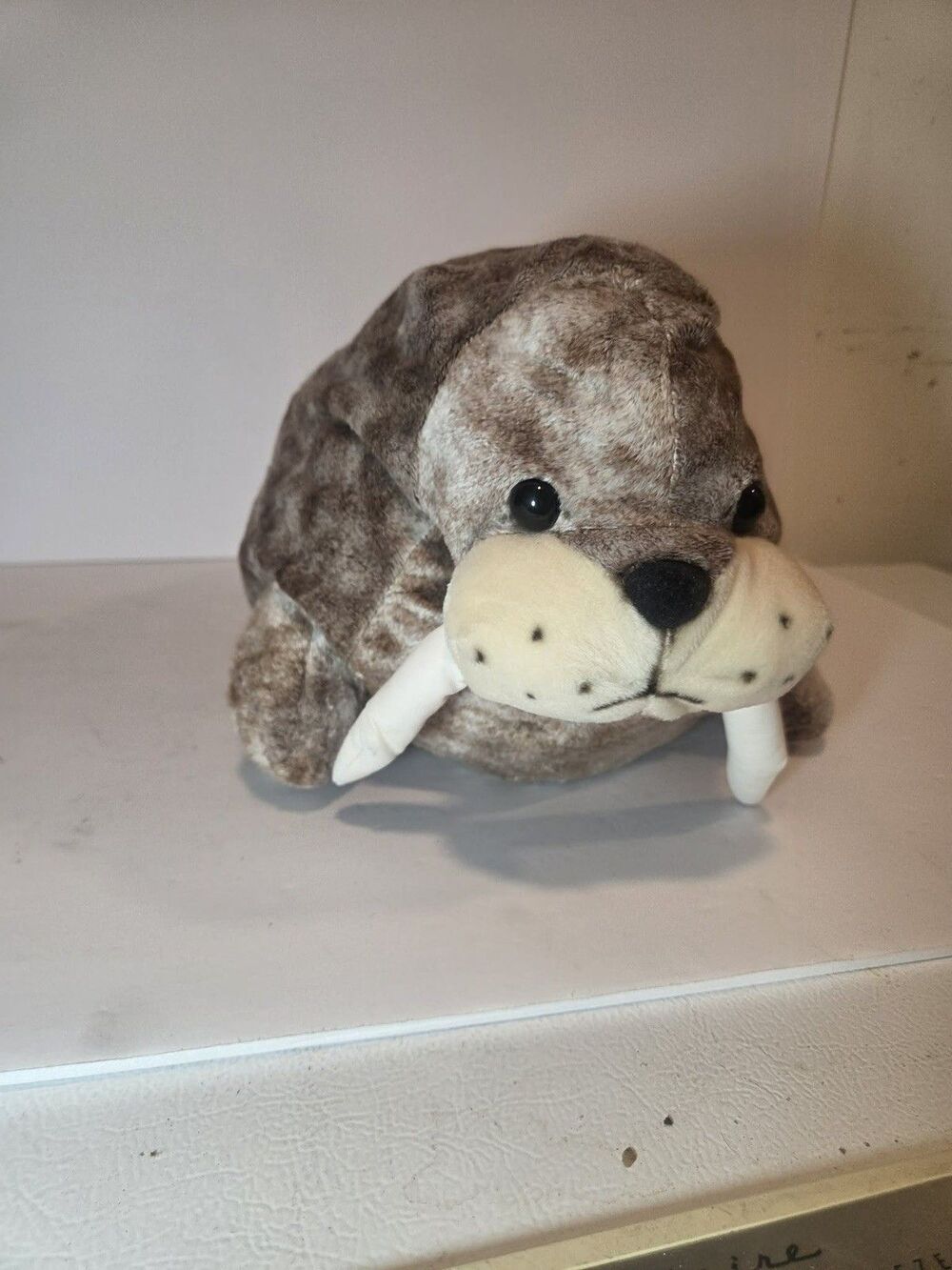 Ganz Walrus Plush Stuffed Animal Gray Cute Soft 9" Webkinz NO CODE So Cute!